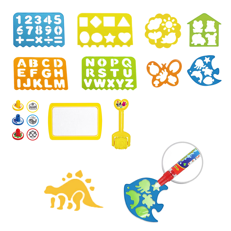 Magic Water Drawing Mat Access - مراجعة Kids Education Template وسعره