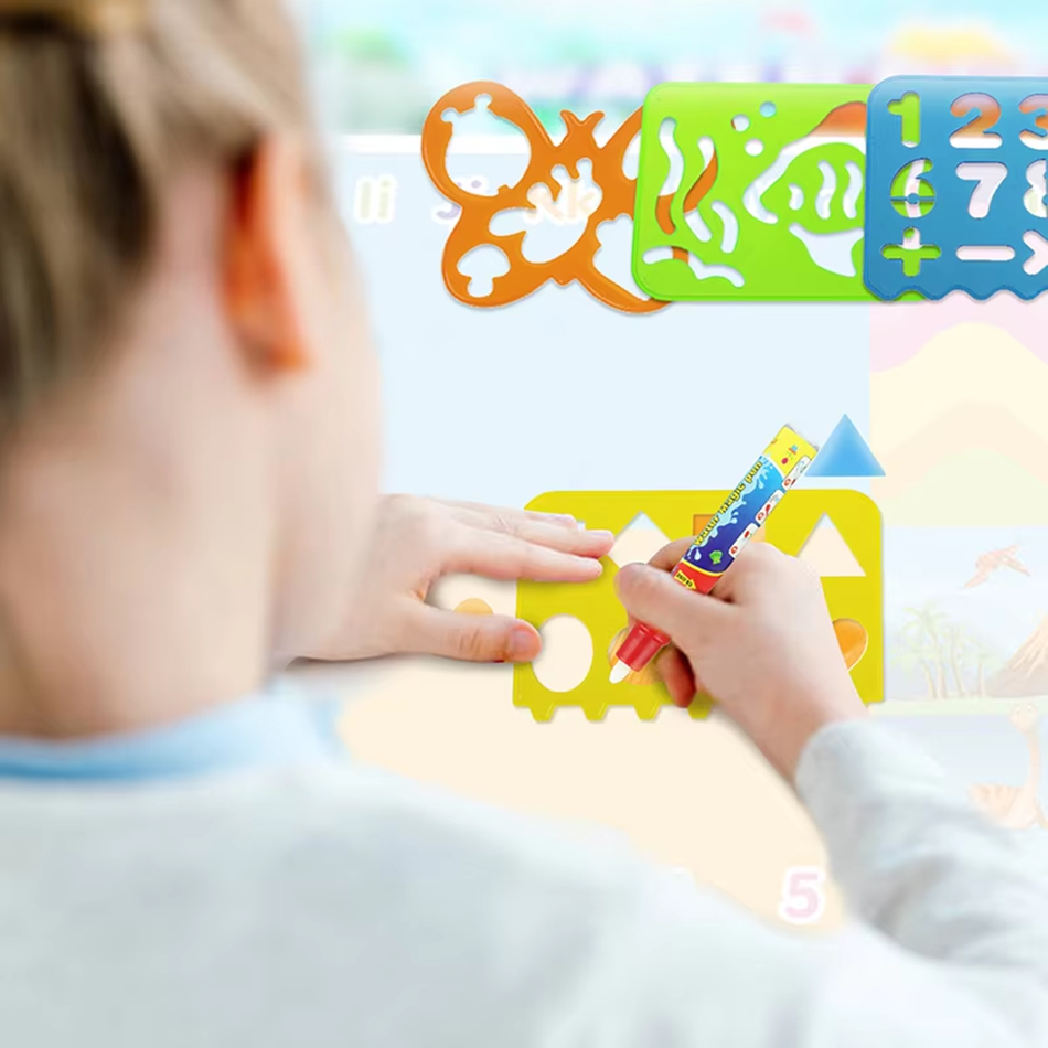 Magic Water Drawing Mat Access - مراجعة Kids Education Template وسعره
