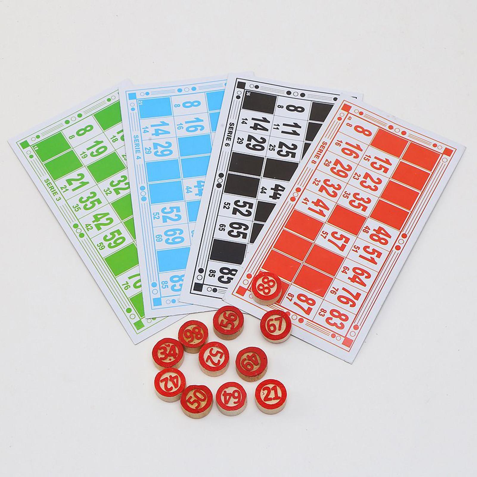 Bingo Card Game Wooden Funny E - مراجعة Kids Education Group وسعره