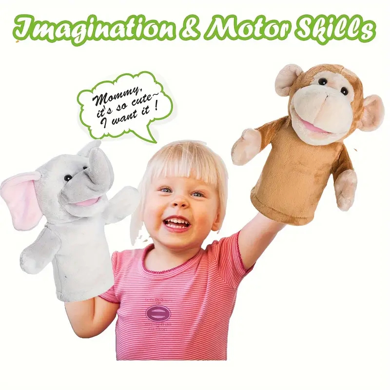 Baby Plush Toy Cartoon Animal  - مراجعة Kids Education Story وسعره