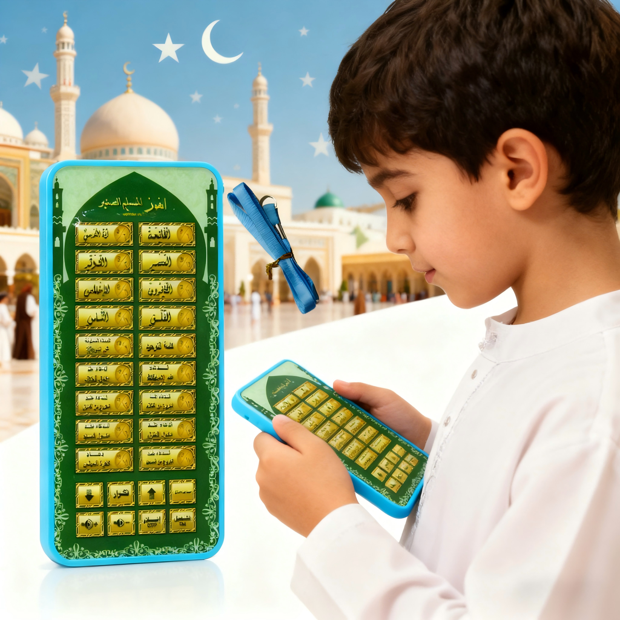 Portable Islamic Quran Tablet, - مراجعة Kids Free Quran Education وسعره