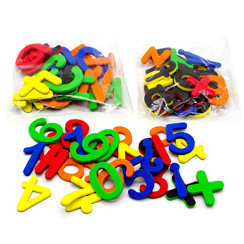 24-76pcs EVA Foam Refrigerator - مراجعة Phonics Card Game وسعره