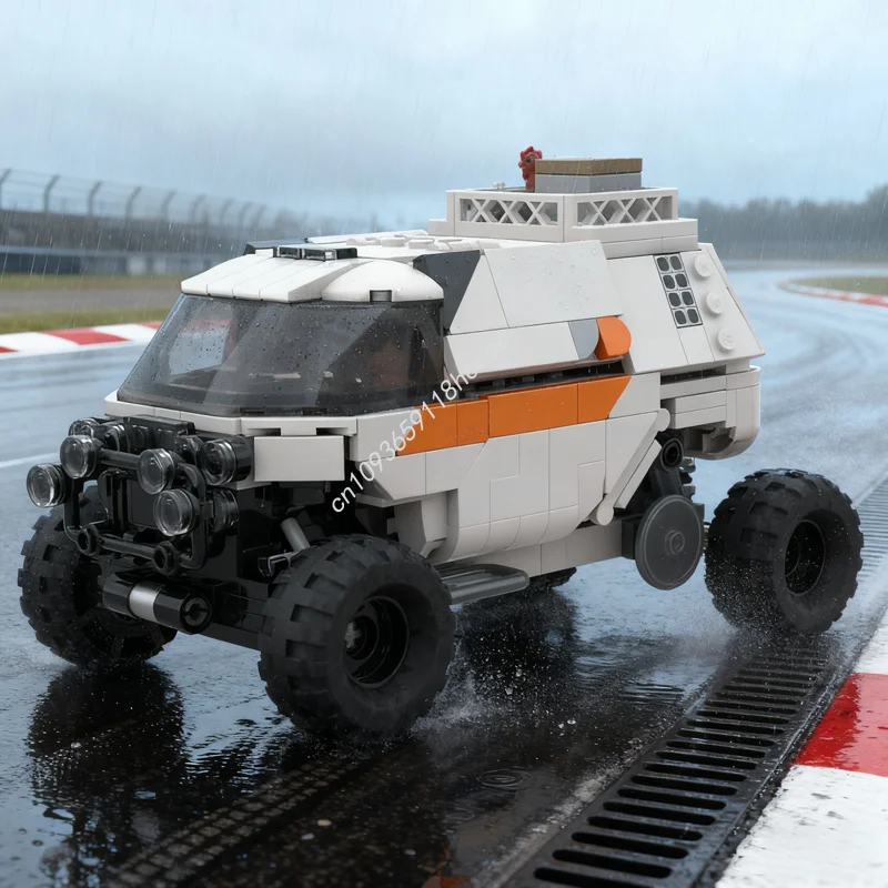 489pcs MOC Chariot Rover Lost  - مراجعة Kids Education Netflix وسعره